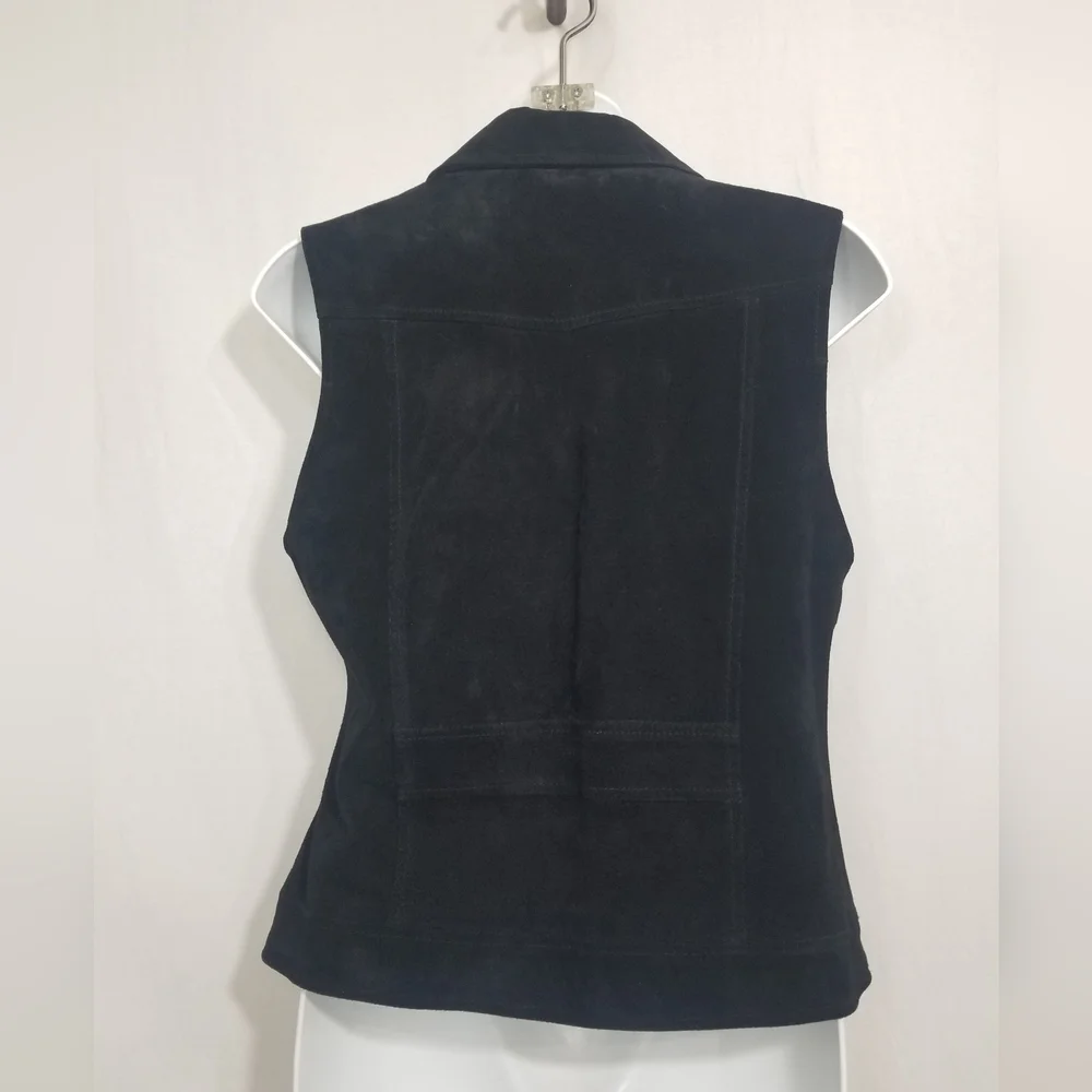 Sanctuary suede fringe vest